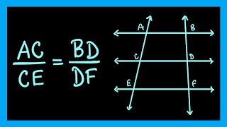 Intercept Theorem  Intercept Theorem Class 9amp10  Properties of Triangles Triangles  Geometry [upl. by Soilissav440]