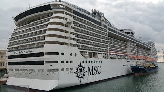 La nave da crociera MSC SPLENDIDA 2022  Cruise Ship Tour 4k [upl. by Avirt]