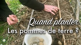 Quand planter ses pommes de terre [upl. by Airasor]