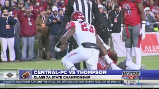 CentralPhenix City crushes Thompson 527 wins Class 7A Championship [upl. by Jeri]