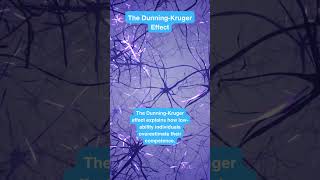 The DunningKruger Effect Why the Least Skilled Are the Most Confident shorts psychology [upl. by Edelman]