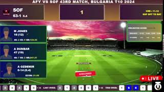 European Bulgaria T10 2024 Live Cricket Score Stream  Live Cricket Today  Krishna Talks [upl. by Borman71]