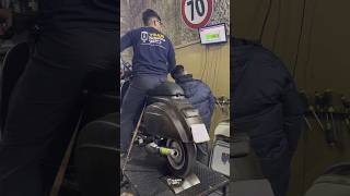 Vespa Scooter Top Speed on Dyno Test 🛵😱👌 shorts sportsbike scooter vespa scooty [upl. by Leal]