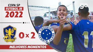 RETRÔ 0 X 2 CRUZEIRO  MELHORES MOMENTOS  COPA SÃO PAULO DE FUTEBOL JR  geglobo [upl. by Nosmoht218]