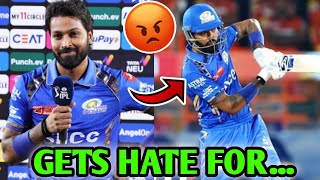 Hardik Pandya gets HATE for this😡 Hardik Pandya MI vs SRH IPL 2024 Cricket News Facts [upl. by Inalawi]