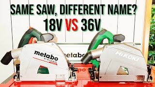 HiKOKI Track Saw VS Metabo Track Saw OR Metabo Plunge Saw VS Metabo HPT Plunge Saw You Decide [upl. by Nivac]