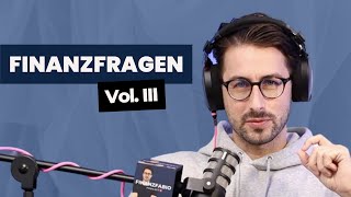 FinanzFragen Vol III  Auf welcher Plattform investieren Lebensversicherung Säule 3a [upl. by Anilorak817]