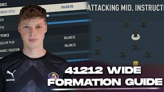 FIFA 23 Bram Goffins 41212 Wide Formation Guide 🌟 [upl. by Hannover]