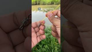 BEST FISHING KNOT FOR SWIVELS fishing fishingknot tutorial [upl. by Tekla142]