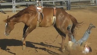 Ranch Broncs  2018 Will Rogers Range Riders Rodeo  Thursday [upl. by Jeffcott463]