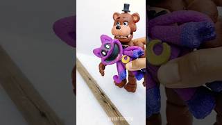 MUÑECOS FREDDY FAZBEAR AND CATNAP FUNNY MOMENT FIGURAS Shorts fnaf catnap [upl. by Marci504]