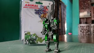 ANIMAL ROBOT DEFORMATION toys  unboxing amp review [upl. by Mariana]