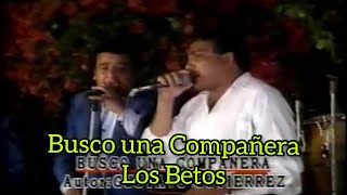 Busco Una Compañera  Los Betos  Zabaleta y Pangue 1989 [upl. by Amii866]