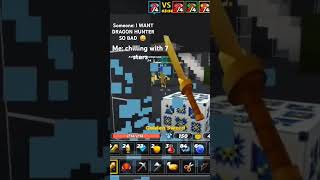 Im Dragon Hunter actually Hehe blockmango bedwars games thisgamewillblowyoumind [upl. by Dugald]