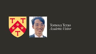 Research Reflections Tomoya Terao [upl. by Langbehn]