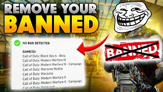 Remove Permanent Banned in Call of Duty Get UNBANNED Now [upl. by Feldman79]