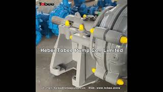 Tobee® Flotation Processing Froth Slurry Pumps mininghighdensityslurrypump machine copper [upl. by Litta110]