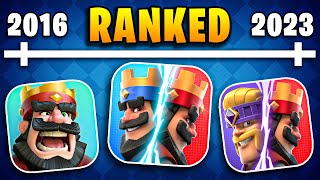 Ranking EVERY Year of Clash Royale [upl. by Harbed]