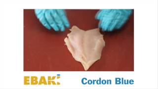 Slicing Chicken Breast Cordon Blue [upl. by Jo-Ann33]