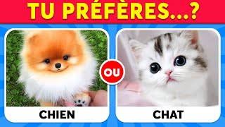 Tu préfères Édition ANIMAUX 🐶🐱 Robo Quiz [upl. by Ak]