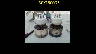 3CX1500D3 Oscillation Tube Cermet Triode 3CX1500D3 Amplifier Triode Electron tube [upl. by Anastase]