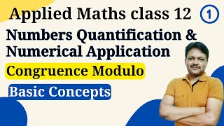 chapter 1 part 1  congruence modulo  class 12 applied mathematics  Gaur Classes [upl. by Meurer]