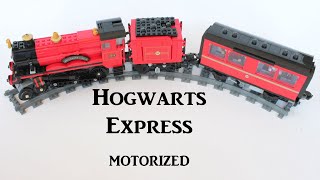 Lego Train Hogwarts Express 75955 motorized [upl. by Donica]