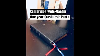 Cambridge WideMargin One year Crash test Part 1 [upl. by Rasla]