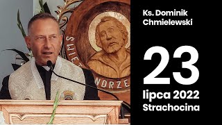 Ks Dominik Chmielewski  Konferencja w Strachocinie [upl. by Nylirrej]