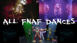 All FNAF Dance Scenes  Verbalase [upl. by Ardin97]