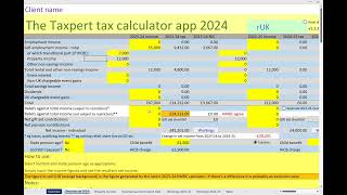 Taxpert Tax Calculator App 2024 [upl. by Horten843]