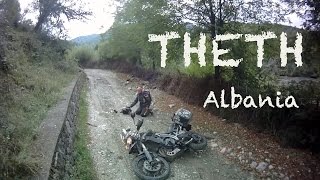 MotorradAbenteuer in Theth Albanien [upl. by Oniluap]