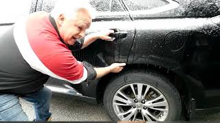 How To Get Into A Frozen Car Without Busting Your Door Handle [upl. by Becht]