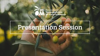 Alentejo Olive Oil Sustainability Programme  Presentation Session [upl. by Neerahs144]