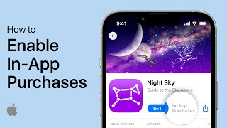 How To Enable InApp Purchases on Your iPhone [upl. by Ynaiffit905]