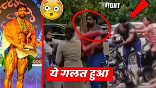 Nitin Chandila Attacked By 3 Peoples Nitin chandila fight [upl. by Einittirb]