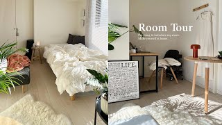 【ルームツアー】6畳一人暮らしの快適な部屋づくりアイデア｜IKEA・ナチュラルインテリア｜ 1K・シンプル部屋紹介｜ Japanese room tour [upl. by Eryt]