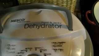 Product Review of the Nesco Professional Food and Jerky Dehydrator [upl. by Losse]