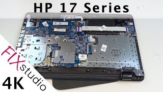 HP 17 Series  power socket replacement 4k [upl. by Narmi610]