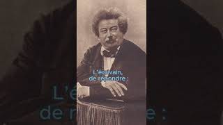 Alexandre Dumas et le malotru alexandredumas bonsmots [upl. by Fanya]