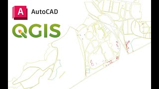 Importar archivo DWG a QGIS 2023 [upl. by Ruffi]