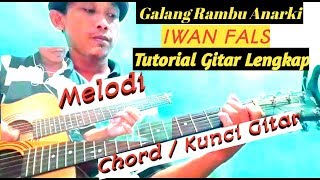 Tutorial Gitar Galang Rambu Anarki  IWAN FALS  Lengkap [upl. by Green]