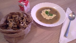 Supa od Vrganja recept  Soupe de cèpes [upl. by Stricklan]