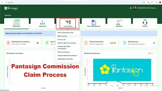 Pantasign Cmmission Claim Process Tutorial pantasign dsc digitalsignature [upl. by Readus]