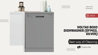 Voltas BEKO Dishwasher DF14S3 Silver Review  Best Dishwasher for Indian Kitchens [upl. by Siuqram889]