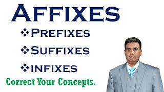 affixes prefixes and suffixes  affixes  affixes in english grammar  prefix and suffix in english [upl. by Akenom]