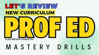 PROFESSIONAL EDUCATION MASTERY DRILLS LET REVIEW BOOSTERS [upl. by Elurd]