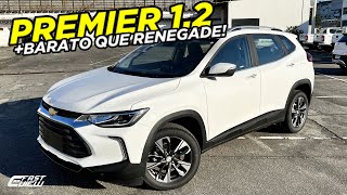 CHEVROLET TRACKER PREMIER 12 TURBO 2022 COM TETO SOLAR  BARATO QUE RENEGADE SÉRIE S 2022 [upl. by Halli776]