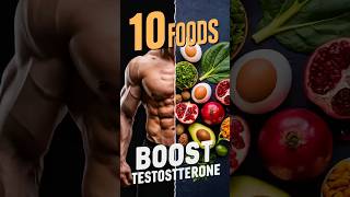 10 Foods to increase testosterone level naturally  Testosterone Booster Foodsheathytips tips [upl. by Eedahs]