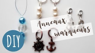 DIY  Fabriquer des anneaux marqueurs pour le tricot [upl. by Kristian660]